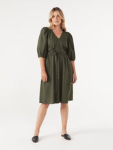 Load image into Gallery viewer, Belted A-line Dress
