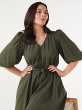 Load image into Gallery viewer, Belted A-line Dress
