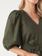 Load image into Gallery viewer, Belted A-line Dress
