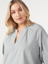 Load image into Gallery viewer, The Micro-Stripe Cotton Top
