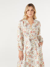 Load image into Gallery viewer, The Linen Tie-Front Print Top
