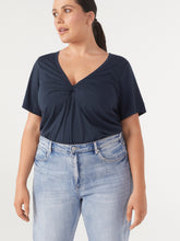 Load image into Gallery viewer, The Soft Draped V-Neck Tee
