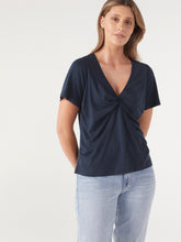 Load image into Gallery viewer, The Soft Draped V-Neck Tee
