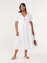 Load image into Gallery viewer, The Linen Tie Front Dress
