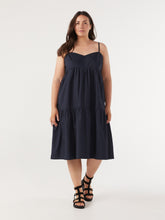 Load image into Gallery viewer, The Cotton Poplin Tie-Back Dress
