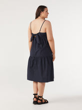 Load image into Gallery viewer, The Cotton Poplin Tie-Back Dress
