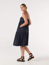 Load image into Gallery viewer, The Cotton Poplin Tie-Back Dress
