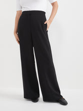 Load image into Gallery viewer, The Stretch Crepe Draped Trouser
