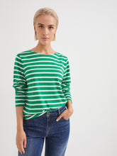 Load image into Gallery viewer, The Boat Neck Stripe Tee
