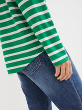 Load image into Gallery viewer, The Boat Neck Stripe Tee
