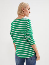 Load image into Gallery viewer, The Boat Neck Stripe Tee
