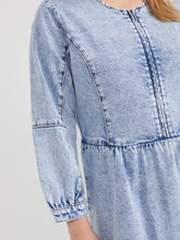 Load image into Gallery viewer, The Zip Front Denim Dress
