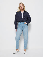 Load image into Gallery viewer, The High Rise Crop Girlfriend Jean
