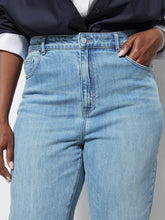 Load image into Gallery viewer, The High Rise Crop Girlfriend Jean
