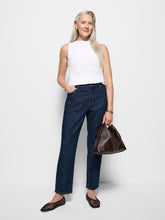 Load image into Gallery viewer, The High Rise Crop Girlfriend Jean
