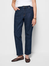 Load image into Gallery viewer, The High Rise Crop Girlfriend Jean
