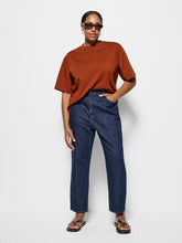 Load image into Gallery viewer, The High Rise Crop Girlfriend Jean
