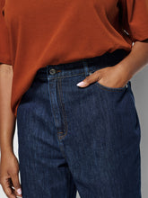 Load image into Gallery viewer, The High Rise Crop Girlfriend Jean
