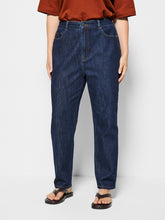 Load image into Gallery viewer, The High Rise Crop Girlfriend Jean
