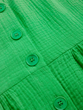 Load image into Gallery viewer, The Button Front Crinkle Midi Dress
