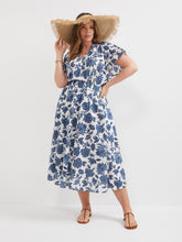 Load image into Gallery viewer, The Seam Detail Print Skirt
