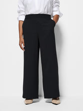 Load image into Gallery viewer, The Draped Leg Crepe Trouser
