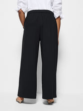 Load image into Gallery viewer, The Draped Leg Crepe Trouser
