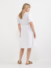 Load image into Gallery viewer, The Shirred Bodice V-Neck Dress
