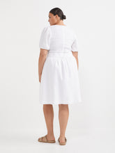 Load image into Gallery viewer, The Shirred Bodice V-Neck Dress
