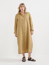 Load image into Gallery viewer, The Washed Linen Shirt Dress
