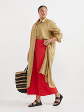 Load image into Gallery viewer, The Washed Linen Shirt Dress
