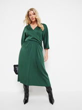 Load image into Gallery viewer, The Draped Wrap Dress
