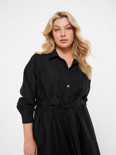 Load image into Gallery viewer, The Linen Blend Shirt Dress
