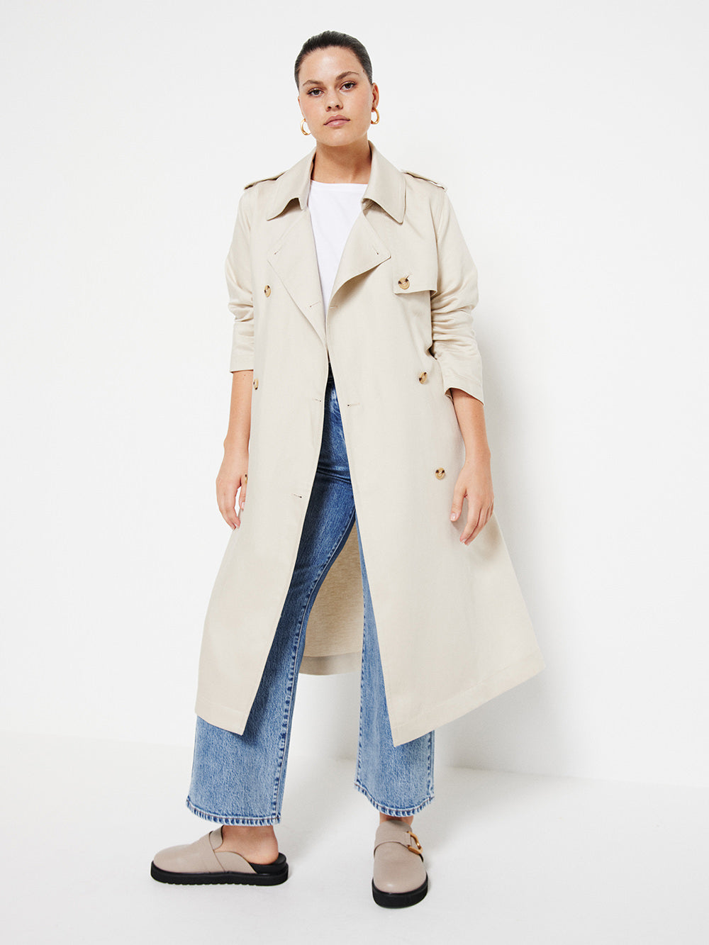 The Soft Twill Trench