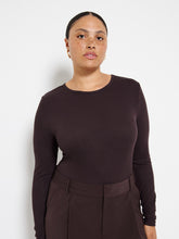 Load image into Gallery viewer, Long Sleeve Rib Tee
