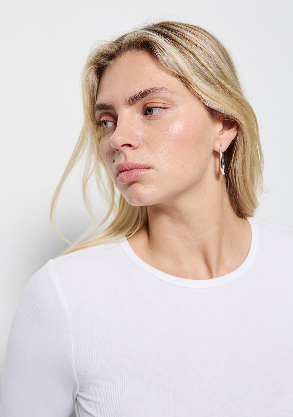 Long Sleeve Rib Tee