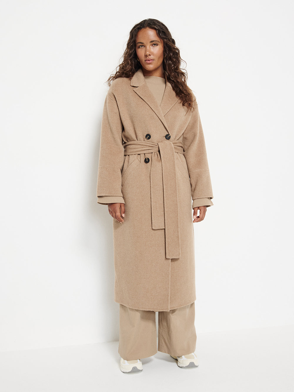 Double Breasted Wool Coat