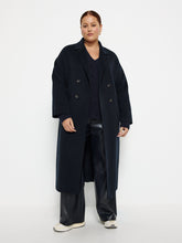 Load image into Gallery viewer, Double Breasted Wool Coat
