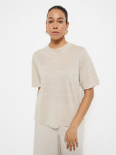 Load image into Gallery viewer, Short Sleeve Linen Tee
