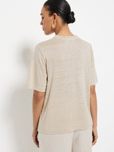 Load image into Gallery viewer, Short Sleeve Linen Tee
