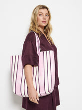 Load image into Gallery viewer, The Cara Stripe Tote
