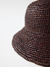 Load image into Gallery viewer, Etta Raffia Bucket Hat
