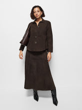 Load image into Gallery viewer, Sally Suede Shacket

