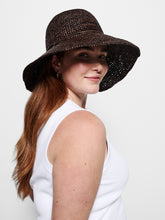 Load image into Gallery viewer, Aster Raffia Wide brim Hat
