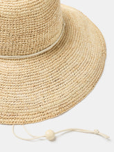 Load image into Gallery viewer, Aster Raffia Wide brim Hat
