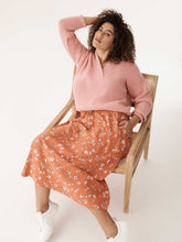 Load image into Gallery viewer, The Floral Cotton Skirt
