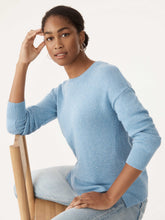 Load image into Gallery viewer, The Zip Trim Crew Neck
