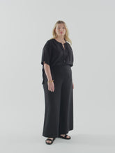 Load and play video in Gallery viewer, The Flat Front Linen Pant
