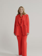 Load and play video in Gallery viewer, The Stretch Twill Double Breasted Blazer
