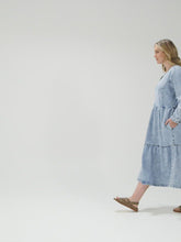 Load and play video in Gallery viewer, The Zip Front Denim Dress

